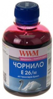 Чорнило WWM E26/M Epson Stylus XP100/XP320/XP422/XP520/XP600 (Magenta) 200ml