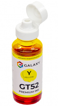 Чорнила GALAXY GT53 для HP InkTank/SmartTank (Yellow) 100ml