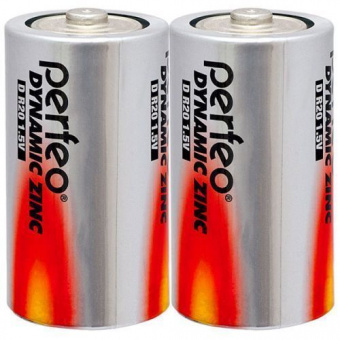 Батарейка Perfeo R20 Dynamic zinc (10шт/уп) D