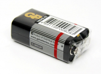 Батарейка GP 6F22 (10шт/уп) 9V Крона