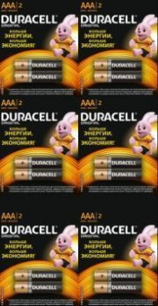 Батарейка Duracell LR03 MN2400 (12шт/уп) ААА плакат