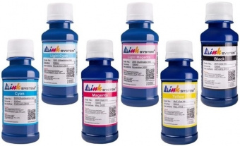 Комплект чернил InkSystem Epson (B/C/LC/M/LM/Y) 6x100ml