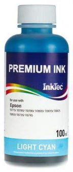 Чернила InkTec E0017 Epson L800/L805/L810/L850/L1800 (LightCyan) 100ml
