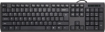 Клавиатура проводная Defender OfficeMate SM-820 USB Black