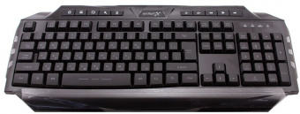 Клавиатура проводная Hi-Rali HI-KB08 USB Black + ПОДСВЕТКА