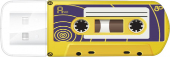 Flash-пам'ять Verbatim Cassete Edition 32Gb USB 2.0 Yellow