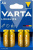 Батарейки лужні Varta longlife AA lr06 4шт