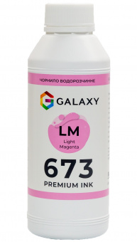 Чорнила GALAXY 673 для Epson (Light Magenta) 500ml