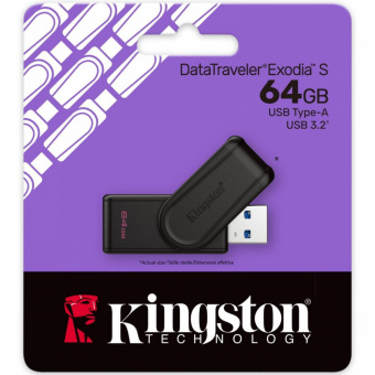 флеш-драйв KINGSTON DT EXODIA S 64GB USB 3.2