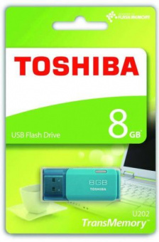 Flash-память TOSHIBA U202  8Gb  USB 2.0 Aqua