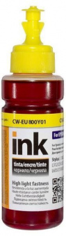 Чернила ColorWay Epson L800/L810/L850/L1800 (Yellow) светостойкие 100ml CW-EU800Y