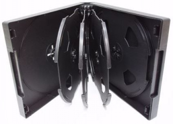 VCD box/10 black 28mm глянец
