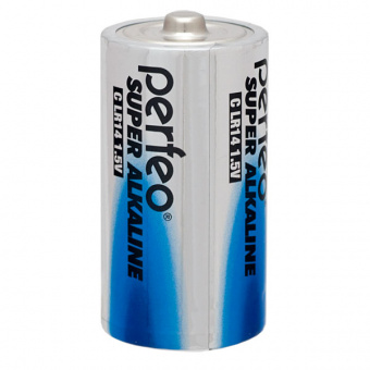 Батарейка Perfeo LR14 Super Alkaline (2шт/уп) C
