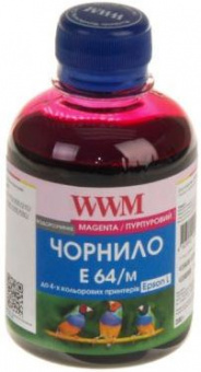 Чорнило WWM E64/M Epson Stylus L100/L110/L200/L210/L350 (Magenta) 200ml
