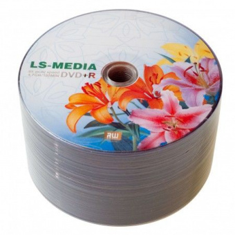 DVD+R LS-Media 4,7Gb (bulk 50) 16x Лілії