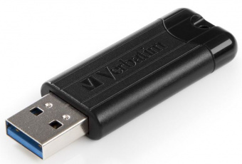 Flash-пам'ять Verbatim PinStripe 32Gb USB 3.0 Black
