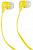 Навушники Perfeo PF-BAS BASE (вкладиші) Yellow | Купити в інтернет магазині