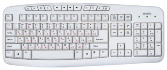 Клавиатура SVEN Comfort 3050 USB White