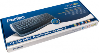 Клавиатура проводная Perfeo PF-11-MM USB Black