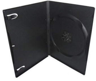 DVD box black 14mm глянец (100шт/ящ)