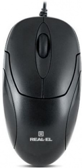 Мышь REAL-EL RM-212 USB Black