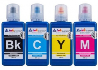Комплект чернил InkSystem (103) Epson L1110/L3100/L3150/L5190 (B/C/M/Y) 4x250ml