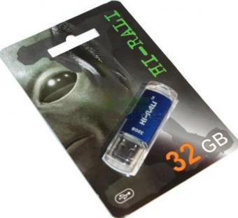 Flash-пам'ять Hi-Rali Rocket series Blue 32Gb USB 2.0
