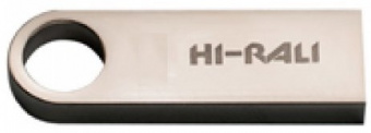 Flash-память Hi-Rali Shuttle series Silver 8Gb USB 2.0