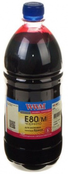Чорнило WWM E80/M Epson L800/L810/L850/L1800 (Magenta) 1000г Світлостійкі