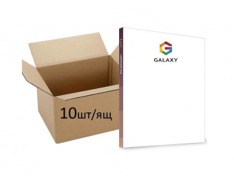 Пленка для ламинирования GALAXY (65х95) 125 микрон, глянцевая Antistatic (10х100л)