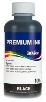 Чорнила InkTec E0017 Epson L800/L805/L810/L850/L1800 (Black)100ml