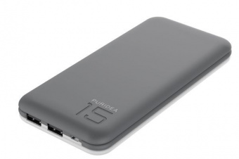 УМБ PURIDEA Power Bank 15000 mAh Gray - White (LI-33 )