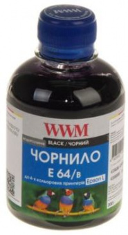 Чорнило WWM E64/B Epson Stylus L100/L110/L200/L210/L350 (Black) 200ml
