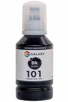 Чернила GALAXY 101 EcoTank для Epson L-series (Black Pigment) 140ml