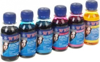 Комплект чорнила WWM Electra для Epson (B/C/M/Y/LC/LM) 6x100ml Універсальні