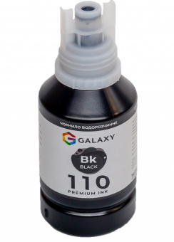 Чернила GALAXY 110 EcoTank для Epson M-series (Black Pigment) 140ml