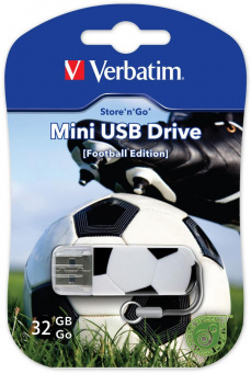 Flash-память Verbatim Mini 16Gb USB 2.0 Football