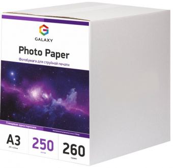 Galaxy A3 (250л) 260г/м2 Глянцевая фотобумага