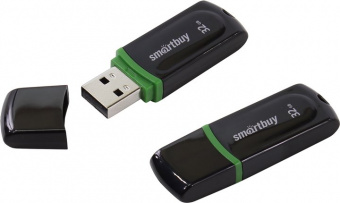Flash-память Smartbuy Paean Black 32Gb USB 2.0