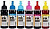 Фото Комплект чернил ColorWay CW-EU800 Epson L800/ L805/ L810/ L850 (BK/C/LC/M/LM/Y) 6x100ml Светостойкие купить в MAK.trade