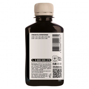 Чорнило Barva Epson L100/L200/L210/L350/L355 (Black) 180ml (L100-399)