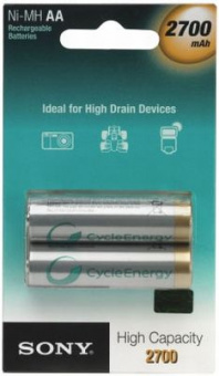 Акумулятор Sony NHAAB2E R06 2700mAh (2шт/уп)