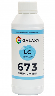 Чорнила GALAXY 673 для Epson (Light Cyan) 500ml