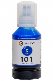 Чорнила GALAXY 101 EcoTank для Epson L-series (Cyan) 140ml