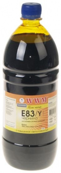 Чорнило WWM E83/Y Epson Stylus Photo P50/T50/R270/PX660/TX650/1410 (Yellow) 1000г Світлостійкі