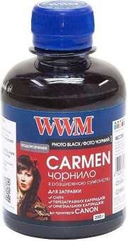 Чорнило WWM CU/B Canon Universal Carmen (Black) 200ml