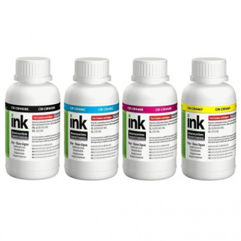 Комплект чорнила ColorWay CW-HW350 HP 450/ 1510/ 2050/ F2180/ F2280 121/134 (B/C/M/Y) 4x200ml