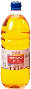 Чорнило WWM C11/Y Canon MP230/MP250/MP280/IP2700/ MG5140 (Yellow) 1000г