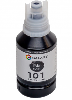 Чернила GALAXY 101 EcoTank для Epson L-series (Black Pigment) 140ml
