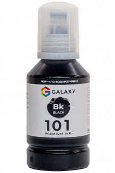 Чорнила GALAXY 101 EcoTank для Epson L-series (Black Pigment) 140ml